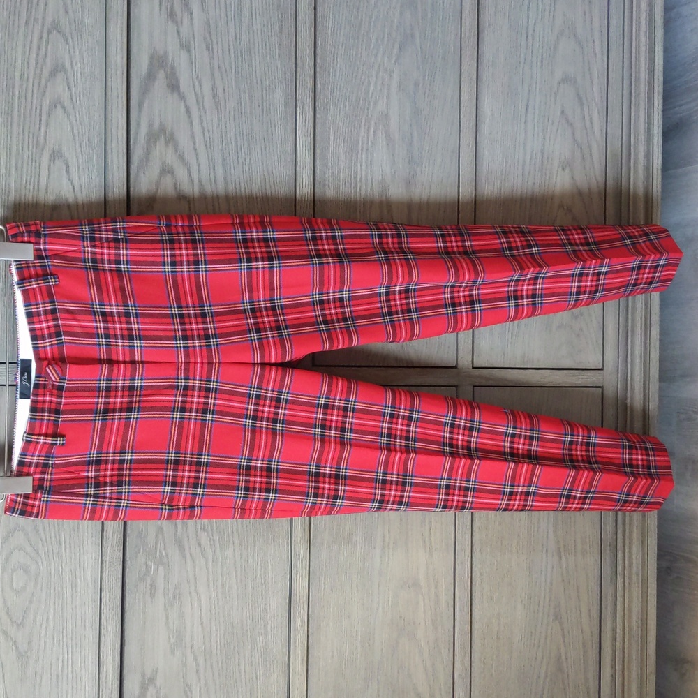 J Crew Plaid Dress Pants